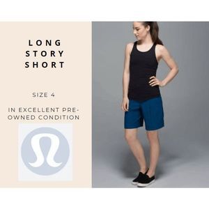 Lululemon Long Story Short Size 4 EUC